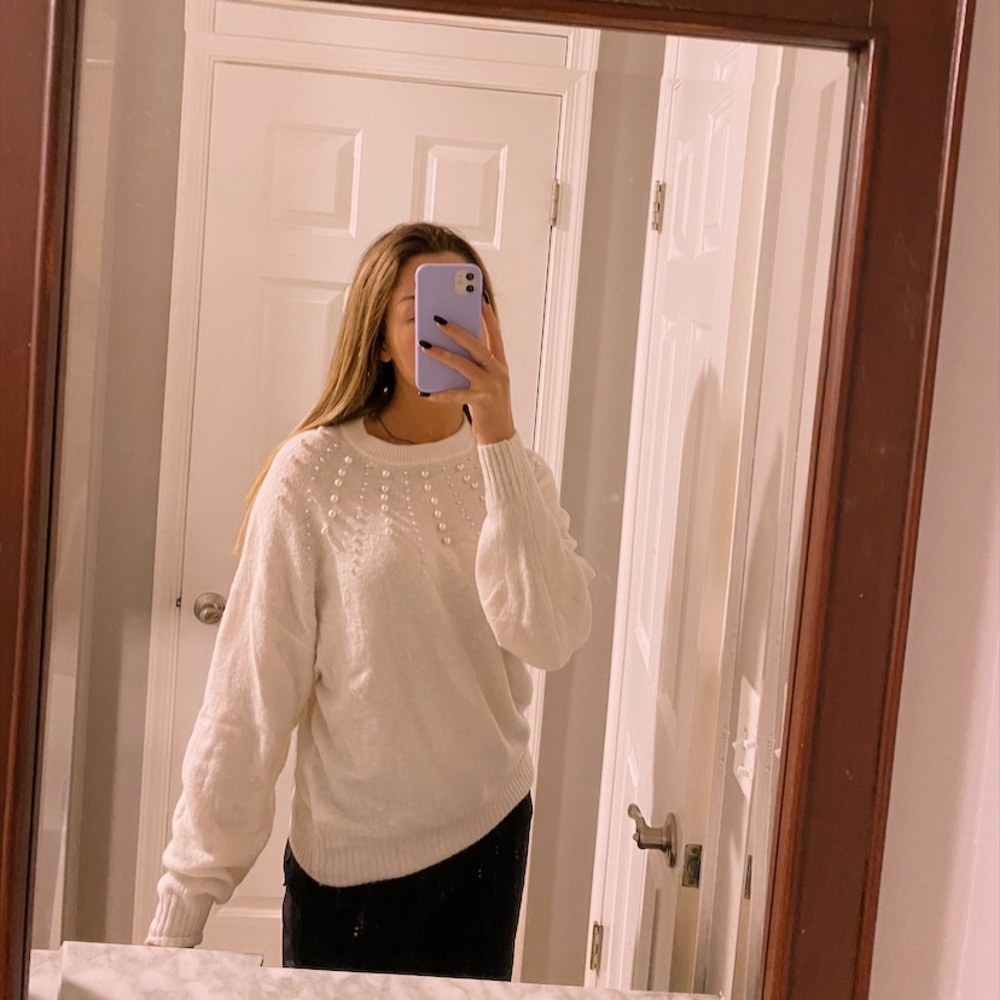 H&M Pearl Sweater